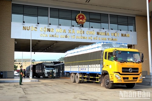 Lào Cai: Chính thức triển khai ứng dụng số tại Cửa khẩu đường bộ Kim Thành